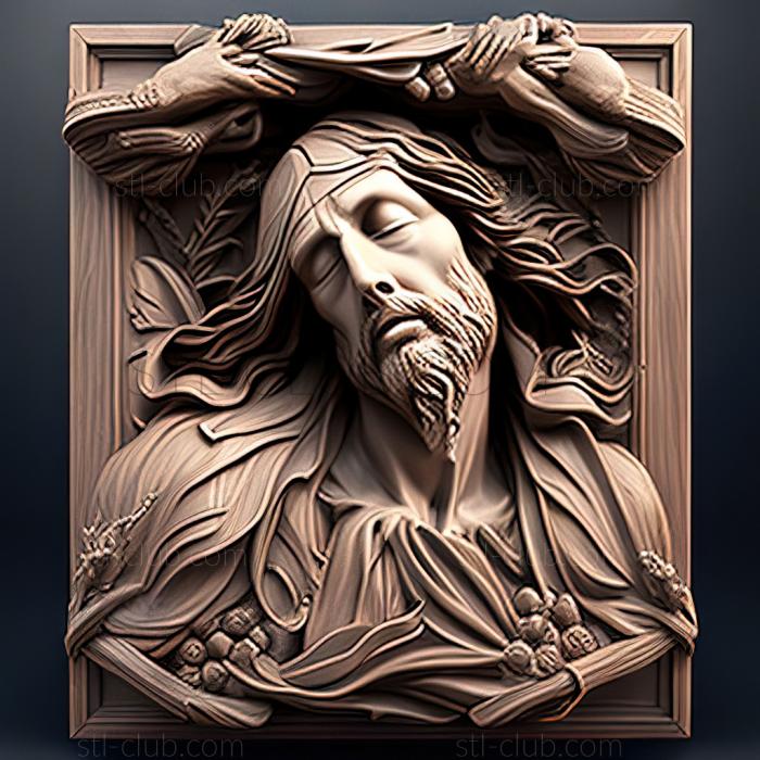 3D model st jesus (STL)